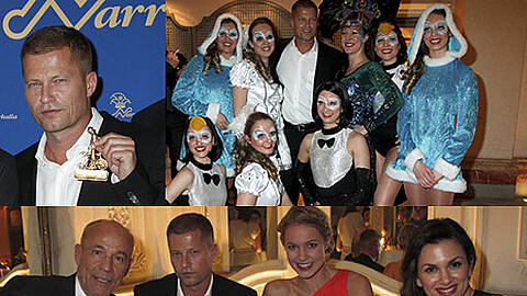 Til Schweiger wird mit dem Karl-Valentin-Orden geehrt. Die Bilder von der Preisverleihung im Bayerischen Hof zum Durchklicken.