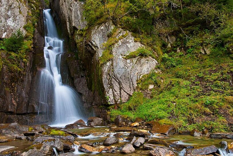 Wasserfall in Pfitsch.