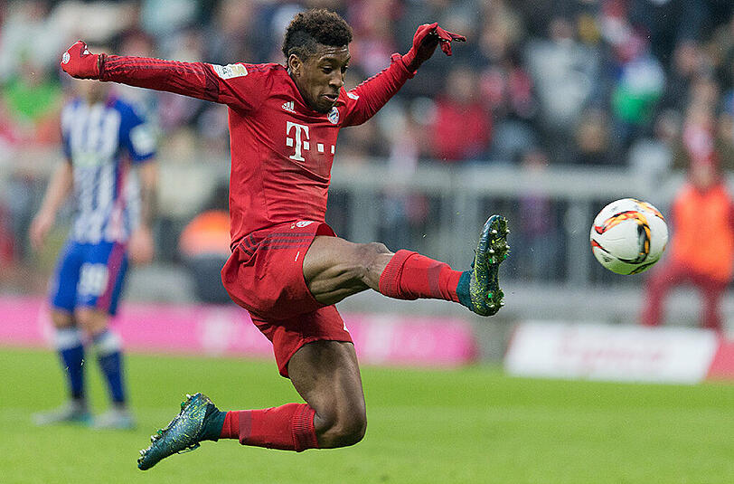 Kingsley Coman - 35,06 km/h: Der 19-jährige Flügelflitzer der Bayern ist mit seiner Geschwindigkeit Ligaspitze! Als erster Bundesligaprofi der Saison erreichte der Franzose im vergangenen Spiel gegen den HSV mehr als 35 Stundenkilometer!
