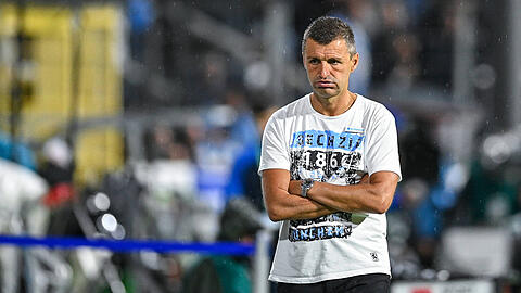 1860-Trainer Michael Köllner nach der Niederlage gegen Borussia Dortmund.