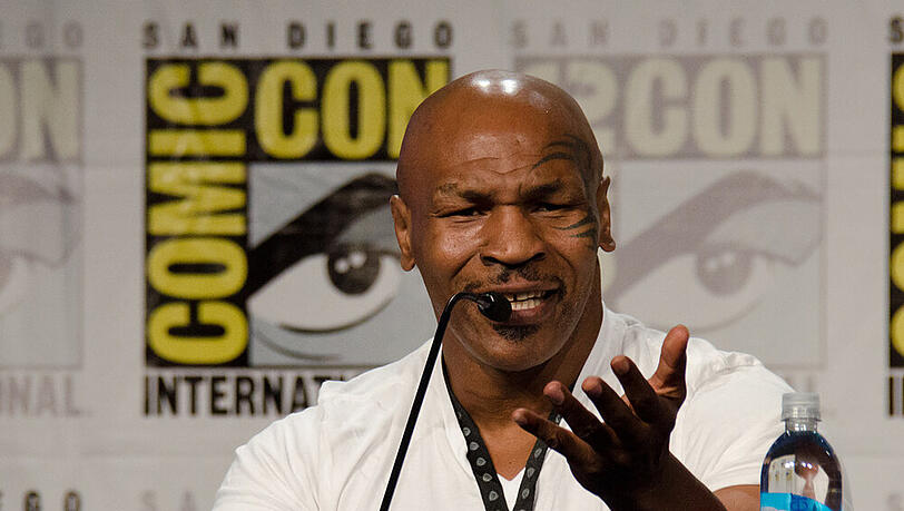 Mike Tyson bei der Comic-Con 2014 Mike Tyson bei der Comic-Con 2014