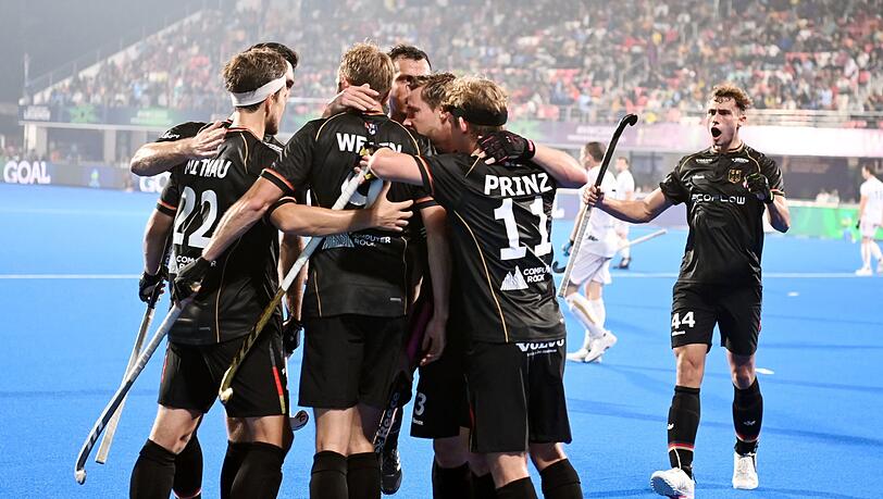 Schafften ein respektables Remis gegen die Olympiasieger aus Belgien: Die DHB-Männer.