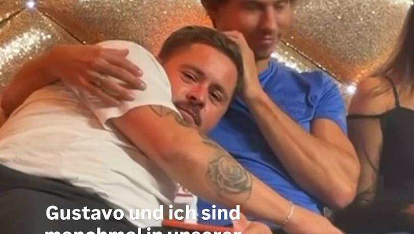 Hinter den "Let's Dance"-Kulissen wird es zwischen Gustav Sch&auml;fer und Joel Mattli kuschelig.