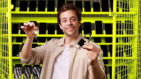 F&uuml;r ein TV-Experiment verzichtete "Checker Tobi" Tobias Krell 22 Tage lang auf sein Smartphone.