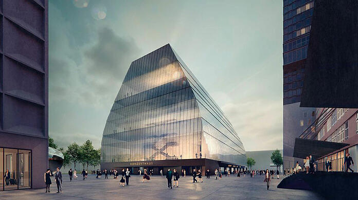 So soll er aussehen: Der neue Konzertsaal in München.