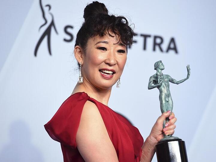 Sandra Oh ("Killing Eve") hat ihren vierten SAG-Award gewonnen.
