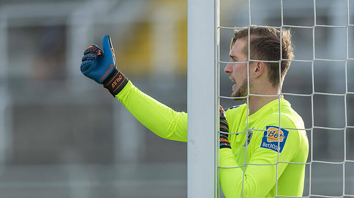 Marco Hiller wurde nach seiner starken Leistung gegen die Bayern ins Team der Woche von FIFA berufen. (Archivbild)