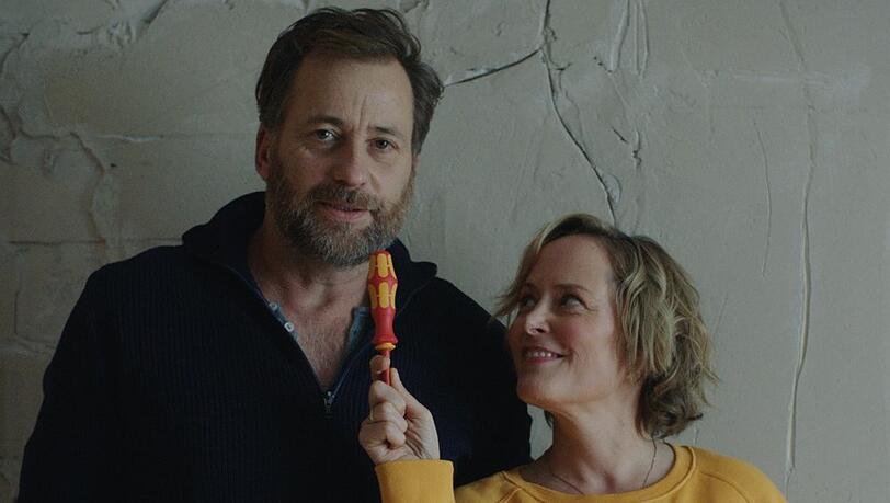 Christian Erdmann und Silke Bodenbender als ungleiches Ehepaar in der Familienkomödie "Ein ganz großes Ding".