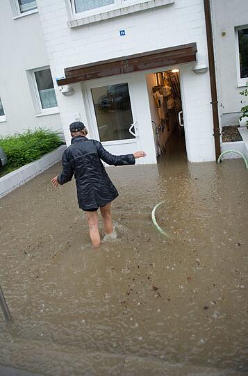 Hagel, Gewitter, Regen und Blitze: So wütete das Unwetter am Mittwoch in Deutschland. Die Bilder...