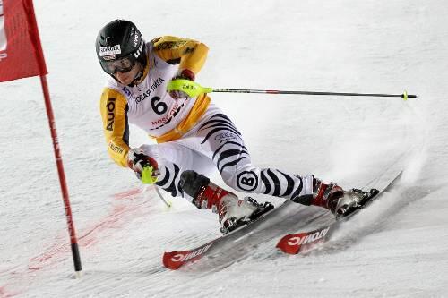 Auf dem Weg zum Sieg - und 30 000 Dollar: Slalom-Ass Felix Neureuther.