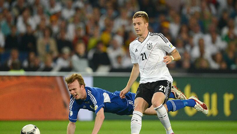 Marco Reus drängt auf seinen Einsatz bei der DFB-Elf. Marco Reus drängt auf seinen Einsatz bei der DFB-Elf.