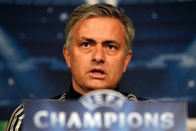 Real Madrids Coach José Mourinho
