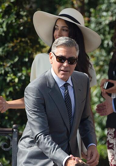 Amal Alamuddin und George Clooney haben in Venedig geheiratet.