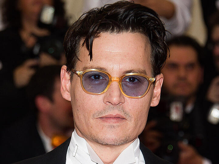 Selbst mit 51 noch ein Blickfang: Johnny Depp