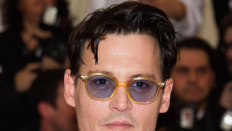 Selbst mit 51 noch ein Blickfang: Johnny Depp