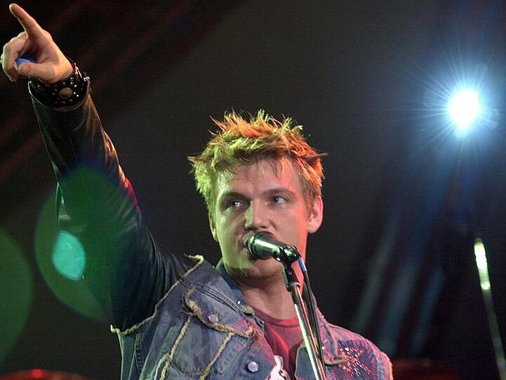 Nick Carter, jüngstes Mitglied der US-Band Backstreet Boys.