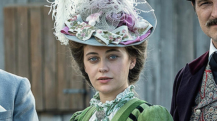 Mercedes Müller als Clara Prank in "Oktoberfest 1900".