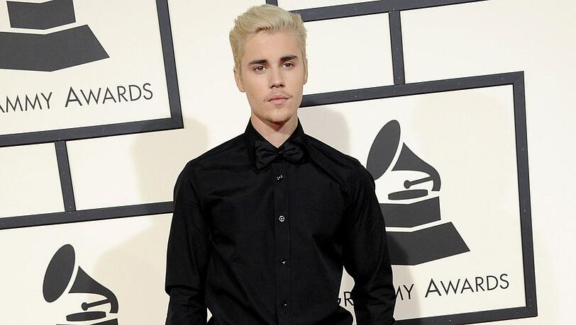 Justin Bieber bei einer Grammy-Verleihung.