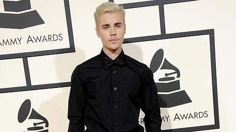 Justin Bieber bei einer Grammy-Verleihung.