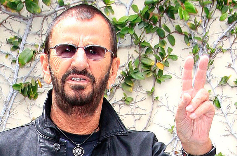 Ob Entzugsklinik oder nicht - Ringo Starr fühlt sich gesund und glücklich. Foto: Nina Prommer