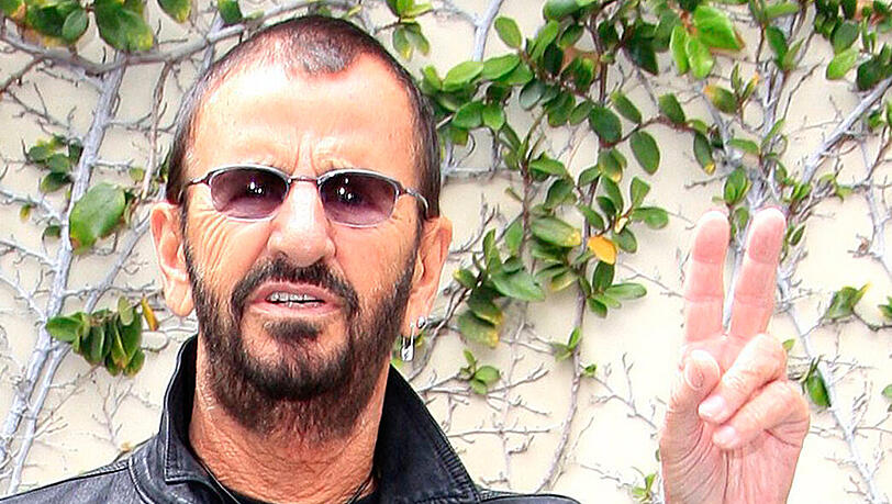 Ob Entzugsklinik oder nicht - Ringo Starr fühlt sich gesund und glücklich. Foto: Nina Prommer