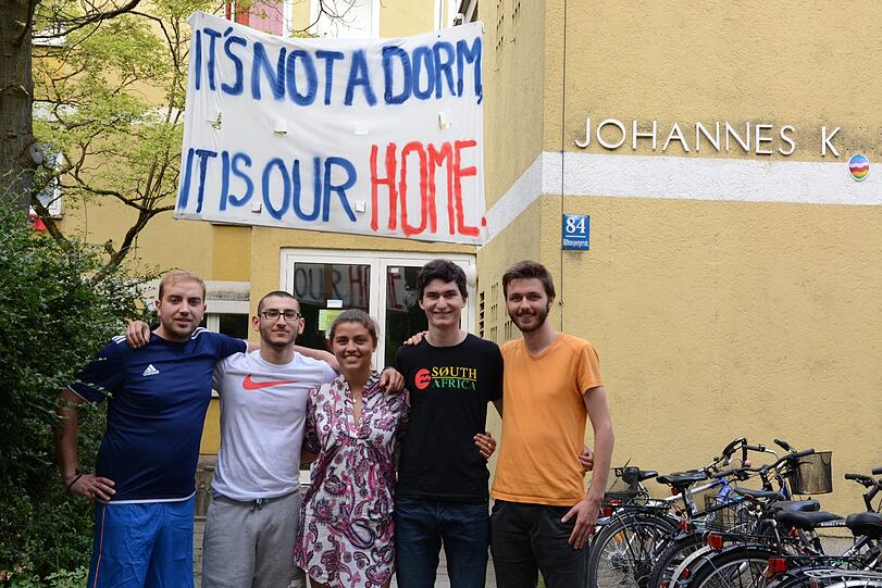 Unser Zuhause: Die Studenten lieben ihr Joko.