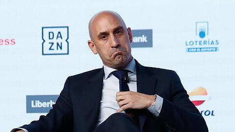 Luis Rubiales ist bis auf Weiteres suspendiert.