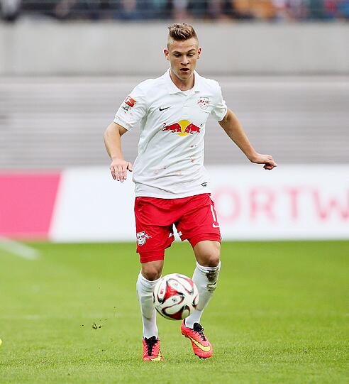 Transfer zum FC Bayern für 7 Millionen Euro: Das ist Joshua Kimmich. Bilder von seinem Einsatz bei RB Leipzig.