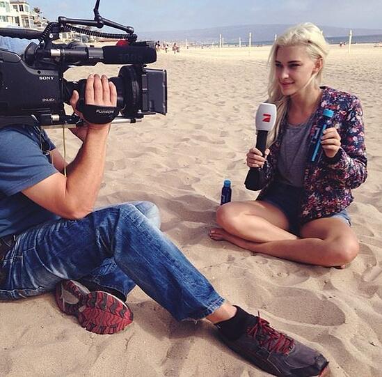 Stefanie Michova aus Augsburg macht Karriere in Hollywood