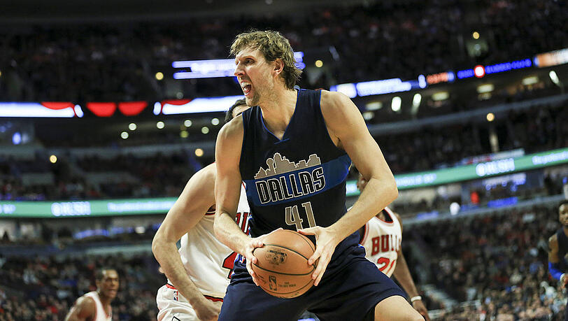 Auch mit 38 Jahren noch Leistungsträger der Dallas Mavericks: Dirk Nowitzki.