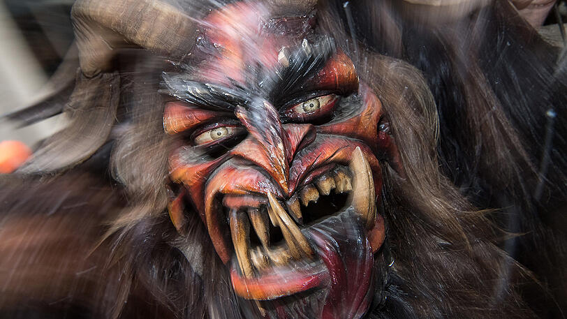 Eine Traditon: Der Krampuslauf in der Münchner Innenstadt. Die Bilder vom Sonntag.