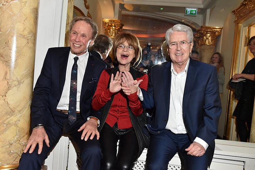 Peter Kraus mit Cornelia Froboess und Frank Elstner