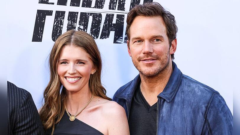 Chris Pratt wei&szlig;, wie er Katherine Schwarzenegger ein L&auml;cheln ins Gesicht zaubern kann.