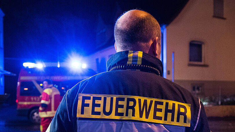 Bergungsarbeiten nach schweren Unwettern in Bayern.