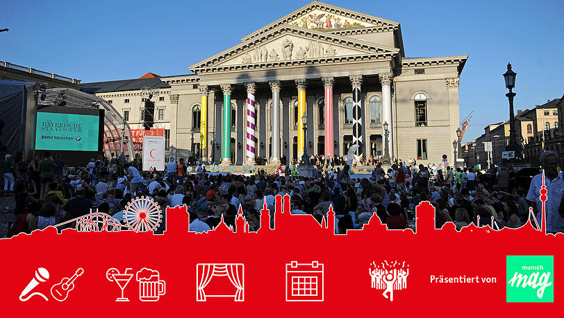 Oper für Alle begeistert regelmäßig Tausende Münchner. Oper für Alle begeistert regelmäßig Tausende Münchner.