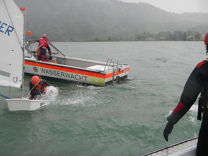Dramatische Rettung auf dem Tegernsee - die Bilder