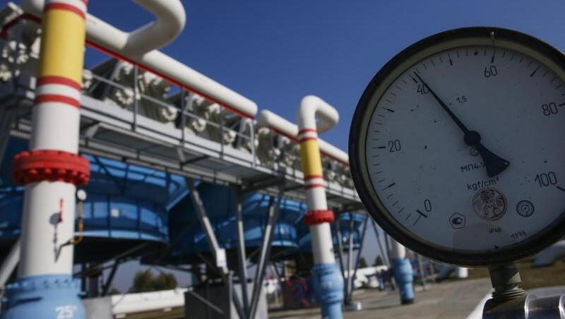 Ein Gasdruckmessgerät der Gasverdichterstation im Dorf Mryn, etwa 130 km von Kiew, Ukraine. Die EU vermittelt bei Gasgesprächen zwischen Russland und Ukraine. Ein Gasdruckmessgerät der Gasverdichterstation im Dorf Mryn, etwa 130 km von Kiew, Ukraine. Die EU vermittelt bei Gasgesprächen zwischen Russland und Ukraine.