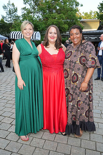 Katharina Schulze, Ricarda Lang und Doreen Denstädt
