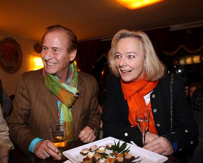 Ursula Prinzessin zu Hohenlohe mit Michael Holm