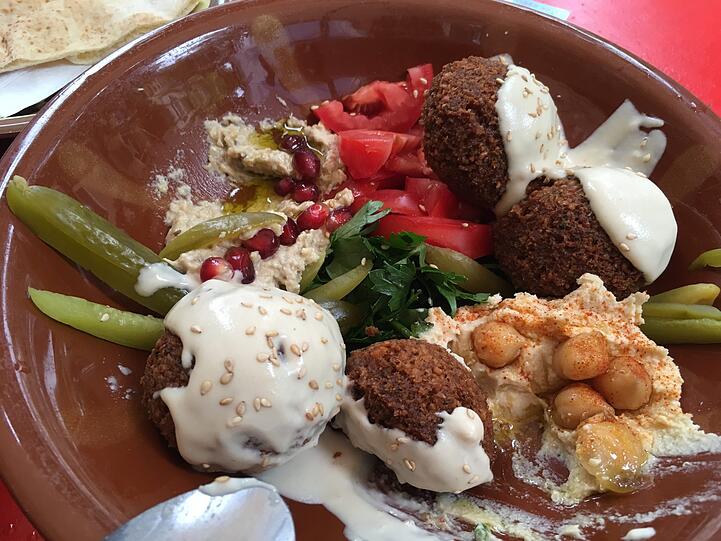 Falafel wie in Beirut.