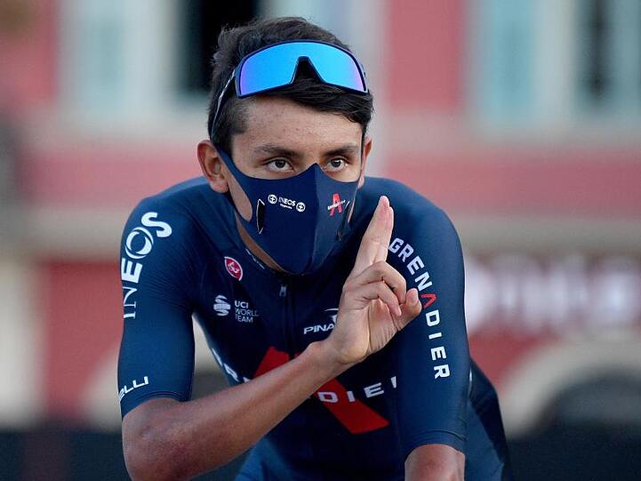 Geht als Titelverteidiger in die Tour de France: Egan Bernal aus Kolumbien vom Team Ineos.