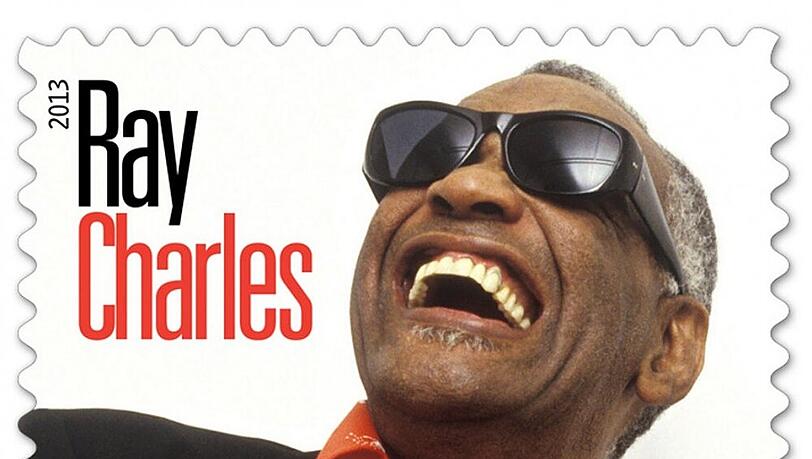 Die Ray-Charles-Postmarke - ab 23. September auch online erhältlich Die Ray-Charles-Postmarke - ab 23. September auch online erhältlich