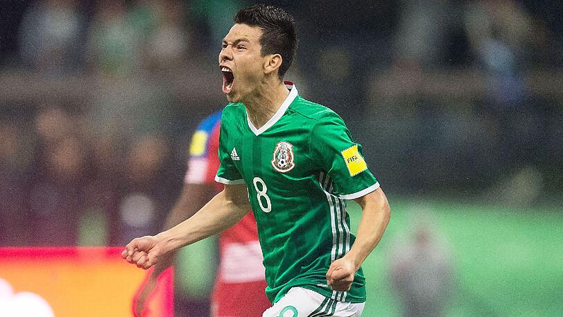 Stürmt für Mexiko: Hirving Lozano.
