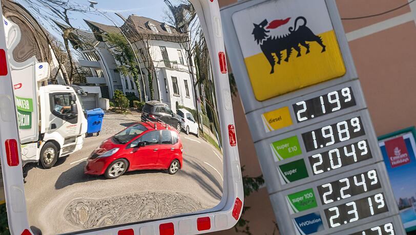 Zum ersten Mal seit Kriegsbeginn sind die Spritpreise im Tagesvergleich gefallen. (Archivbild)