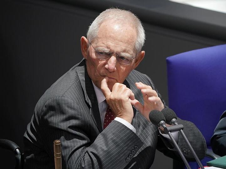 Bundestagspräsident Wolfgang schäuble vermisst bei der großen Koalition ein "Ringen um Alternativen" zum Rechtspopulismus der AfD.
