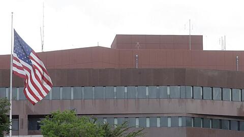 Demnächst ohne Personal: US-Botschaft in Caracas.