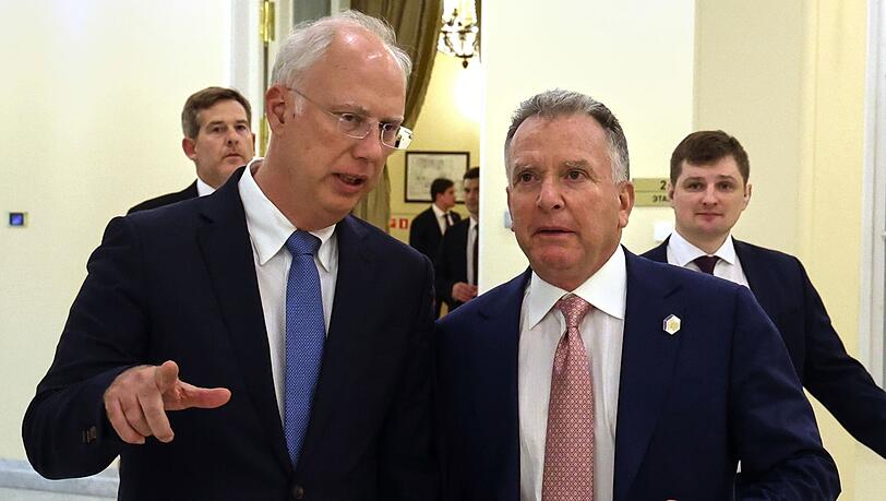 Witkoff zeigte sich zufrieden mit den Gespr&auml;chen mit der russischen Delegation. (Archivbild)