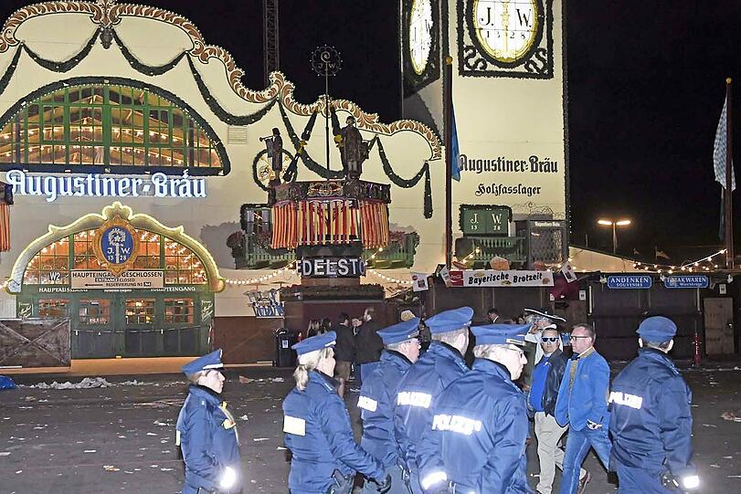 Am Augustiner-Zelt: Tödliche Attacke auf der Wiesn.