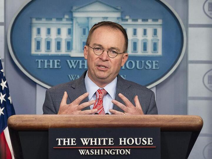 Mick Mulvaney, Stabschef des Weißen Hauses, hatte im Oktober bestätigt, dass Druck auf die Ukraine ausgeübt werden sollte, wiederrief das aber wenige Stunden später.