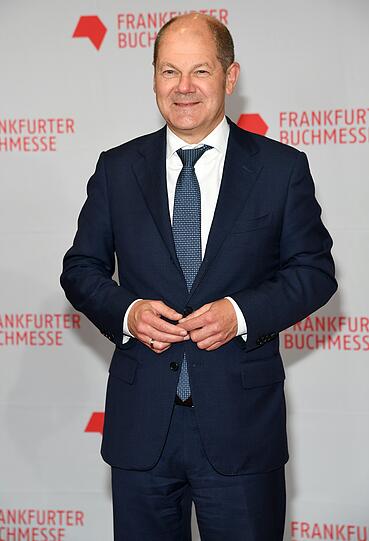 Olaf Scholz bei der Eröffnung der Frankfurter Buchmesse 2017.